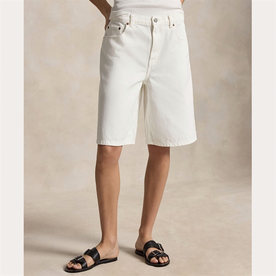 Polo Ralph Lauren Long Denim Shorts, Puno Wash